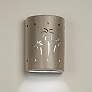 1_Mirage-flats-8.5-inch-high-ceramic-pewter-up/down-LED-outdoor-wall-light