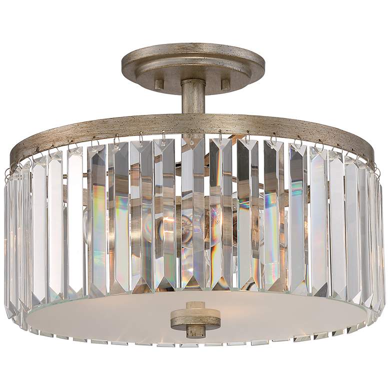 Image 1 Mirage Gold Semi-Flush Mount