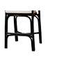 4_Miranda 23 1/2" Natural Brown Black Rattan Counter Stool more views