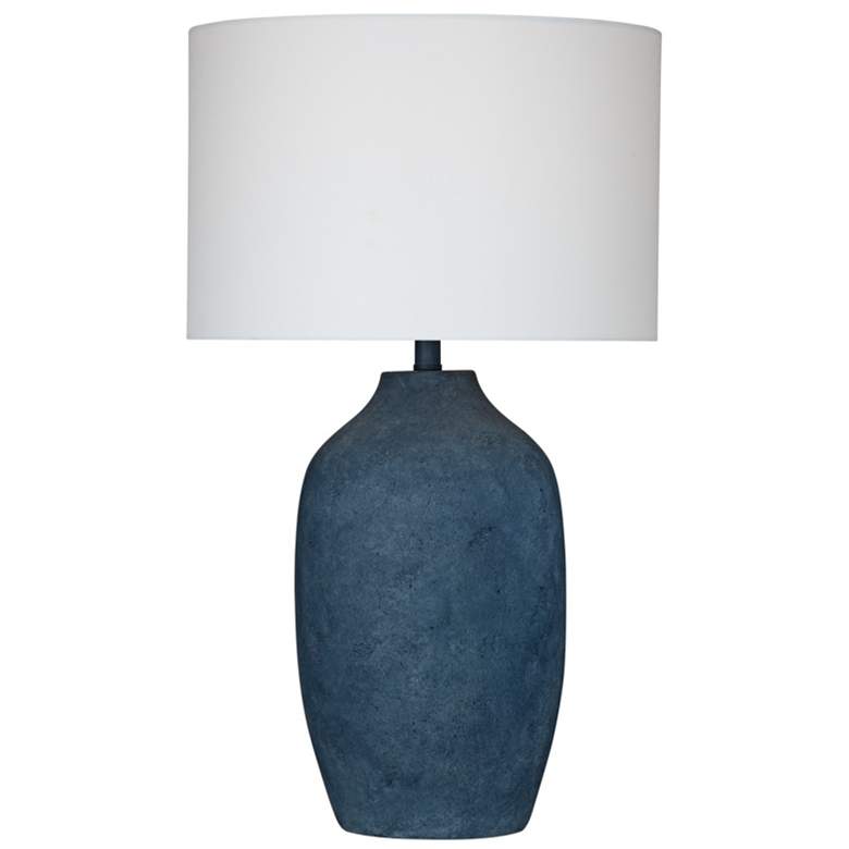 Image 1 Miranda 30" HIgh Matte Blue Table Lamp