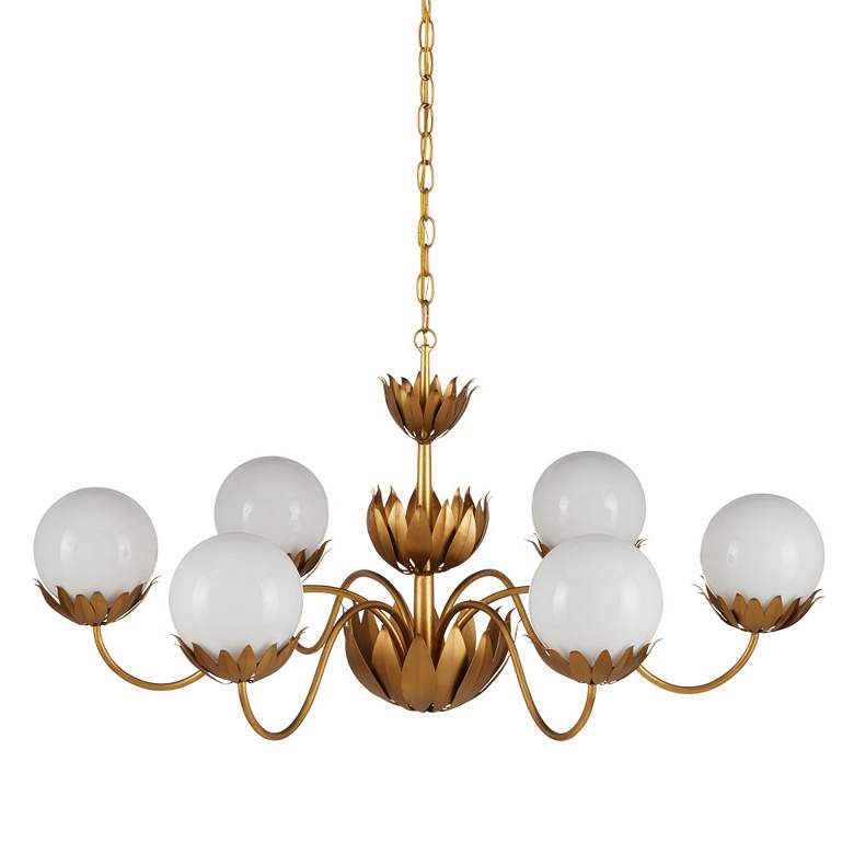 Image 2 Mirasole Gold Chandelier more views