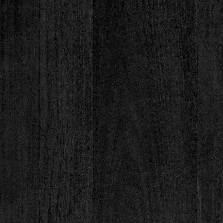 Image 6 Miriam 33 1/2" Wide Black Wood 2-Door Cabinet more views