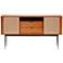 Miriam 59" Wide Brown Wood 2-Drawer Sideboard