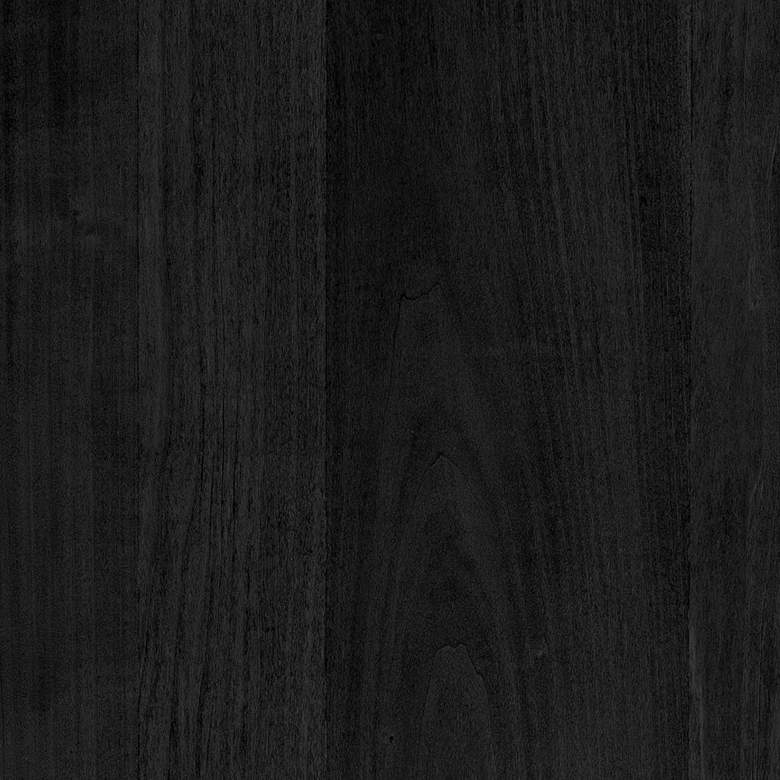 Image 4 Miriam 70 3/4" Wide Black Wood 2-Door Media Stand more views