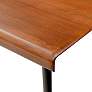 Miriam 70 3/4" Wide Brown Wood Rectangular Dining Table in scene