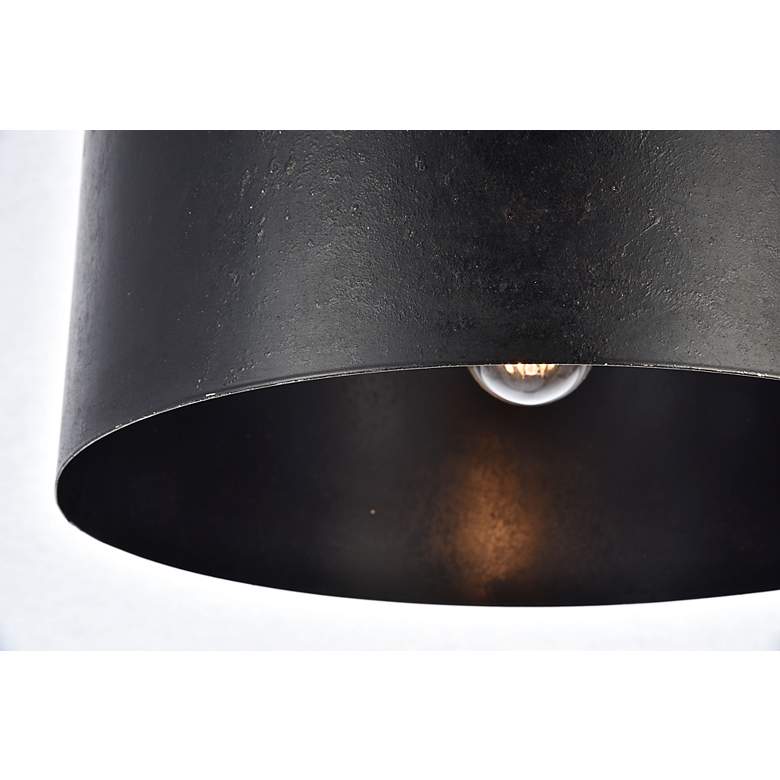 Image 5 Miro Collection Pendant D15 H9.25 Lt:1 Vintage Black Finish more views