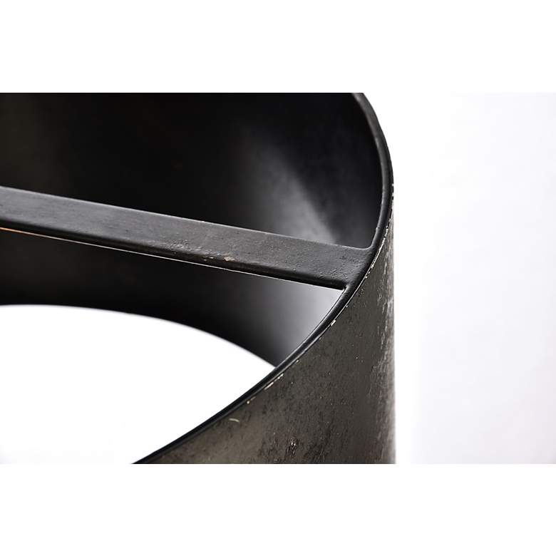 Image 7 Miro Collection Pendant D15 H9.25 Lt:1 Vintage Black Finish more views