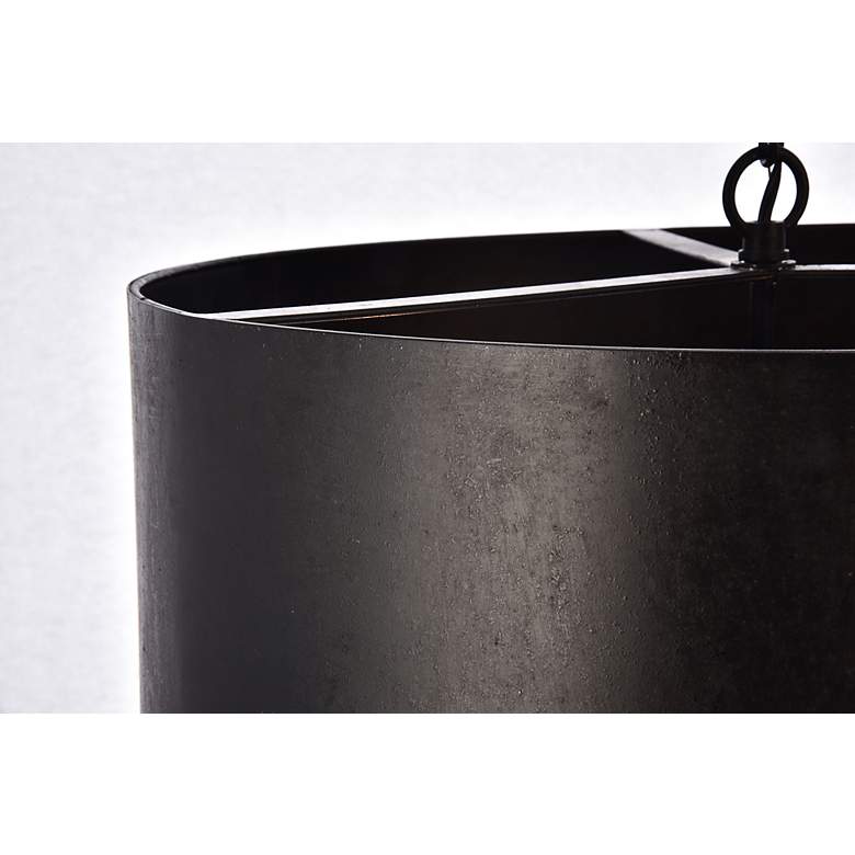 Image 4 Miro Collection Pendant D20 H11.75 Lt:3 Vintage Black Finish more views