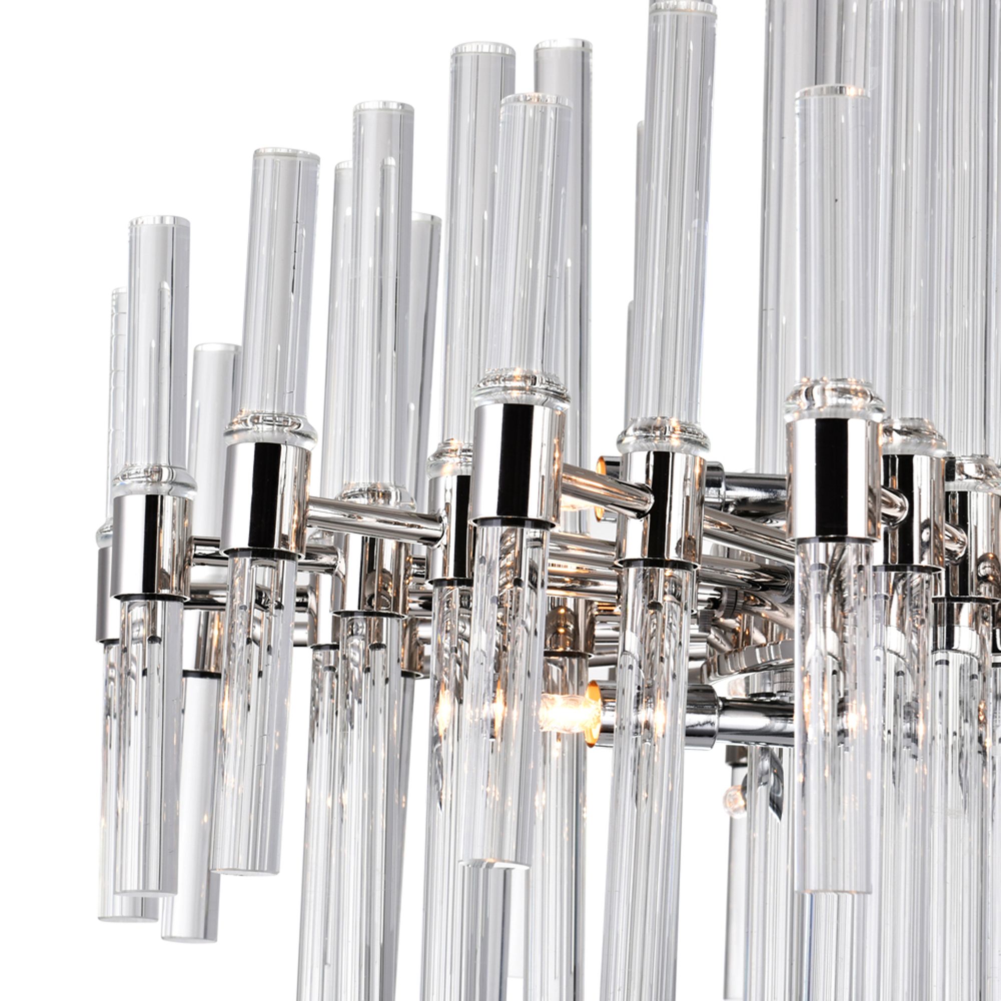 Image 4 Miroir 10 Light 26in Polished Nickel Chandelier more views