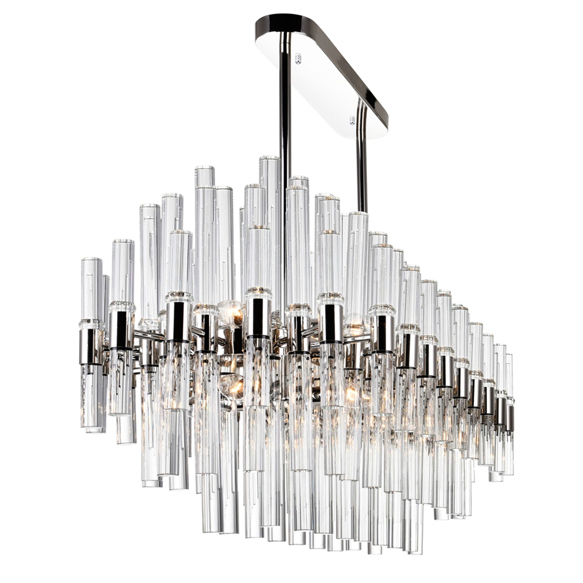 Image 3 Miroir 16 Light 40in Polished Nickel Chandelier more views