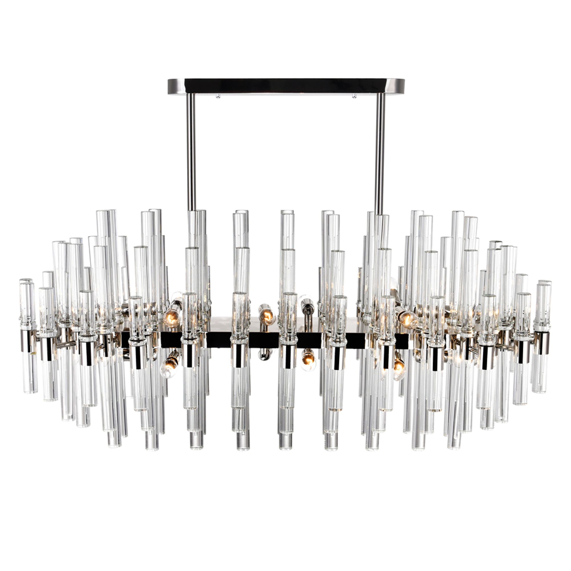 Image 4 Miroir 16 Light 40in Polished Nickel Chandelier more views