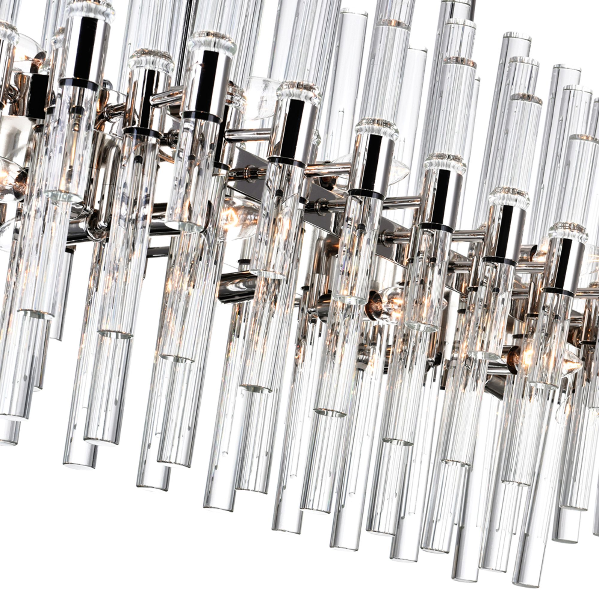 Image 5 Miroir 16 Light 40in Polished Nickel Chandelier more views