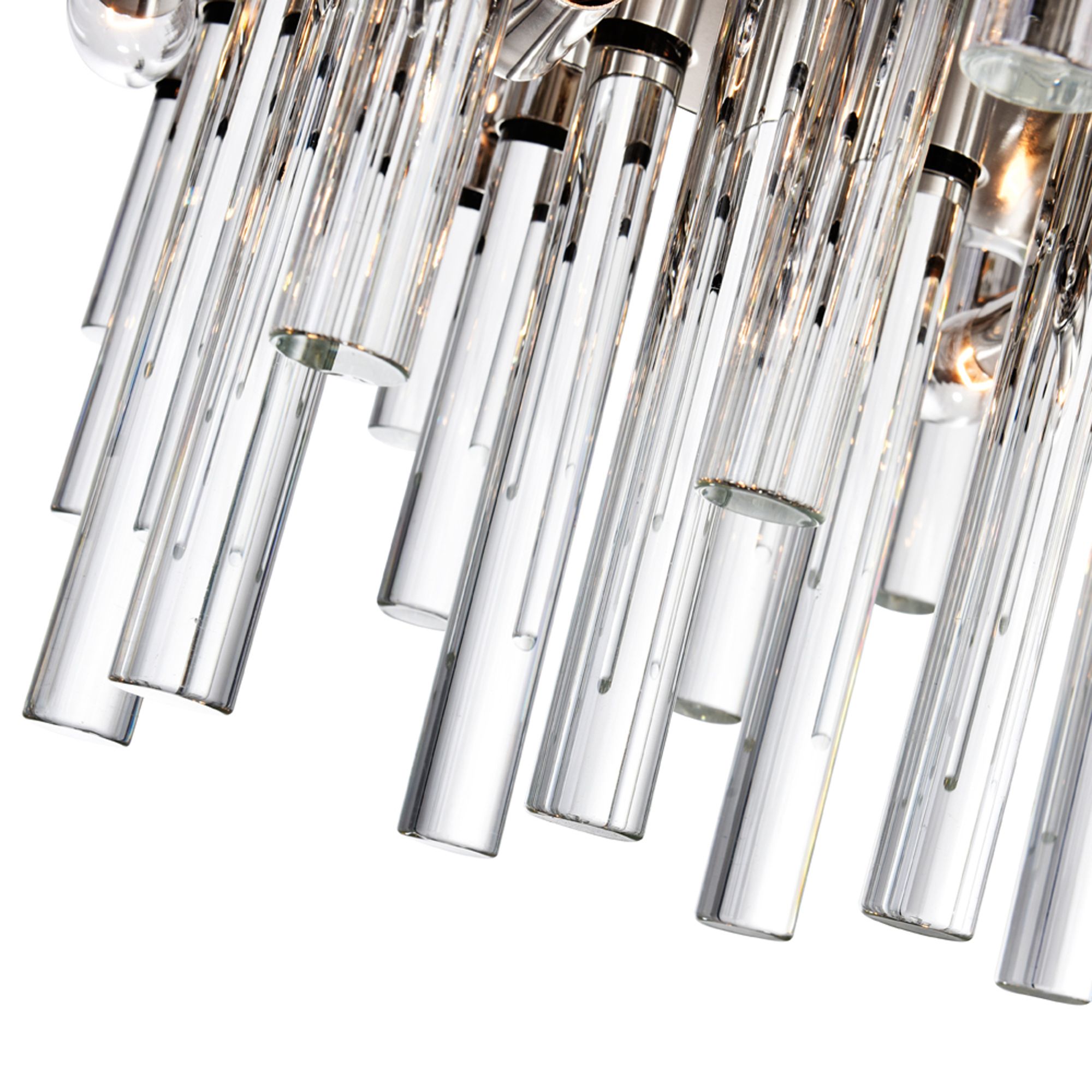 Image 6 Miroir 16 Light 40in Polished Nickel Chandelier more views
