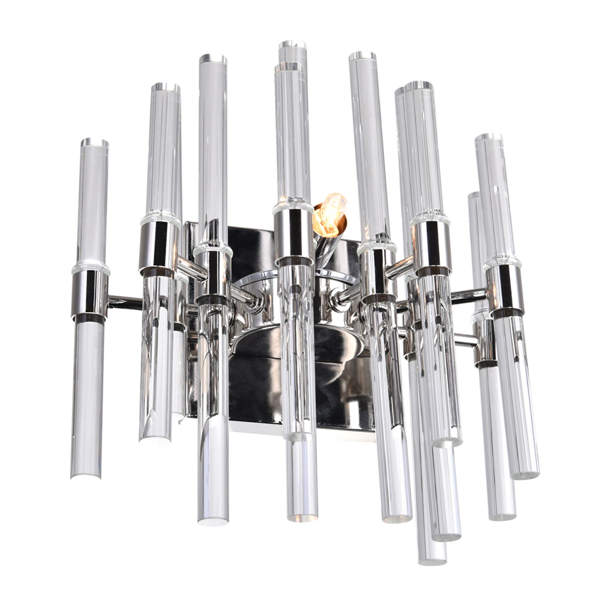 Image 2 Miroir 2 Light 18in Polished Nickel Wall Light more views