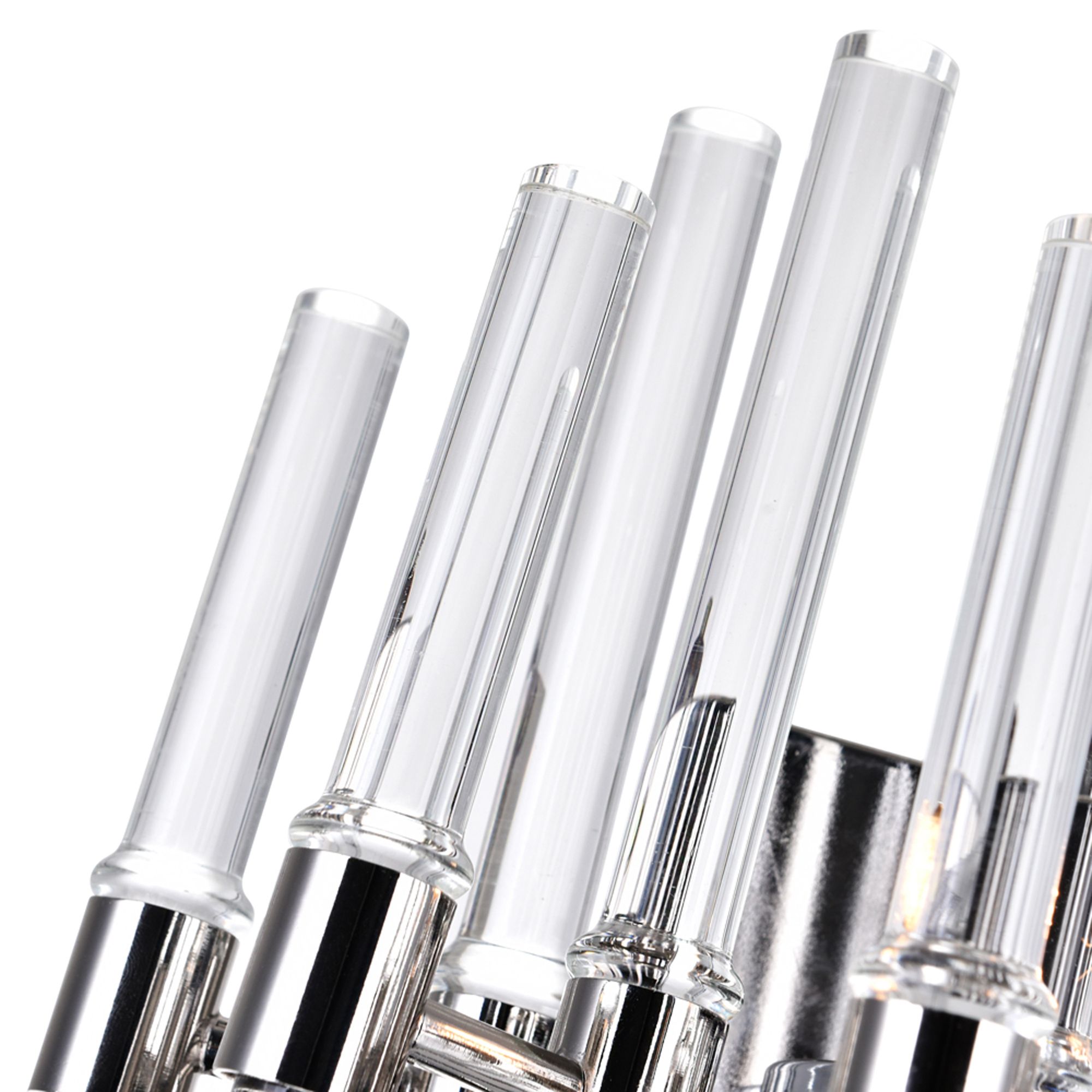 Image 4 Miroir 2 Light Wall Light With Polished Nickel Finish more views