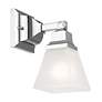7_Mission 1-Light 9.5-in Chrome Bell Vanity Light more views
