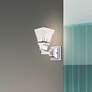 1_Mission 1 Light Polished Chrome Wall Sconce