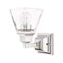 4_Mission 1 Light Polished Chrome Wall Sconce more views