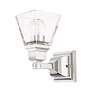 5_Mission 1 Light Polished Chrome Wall Sconce more views