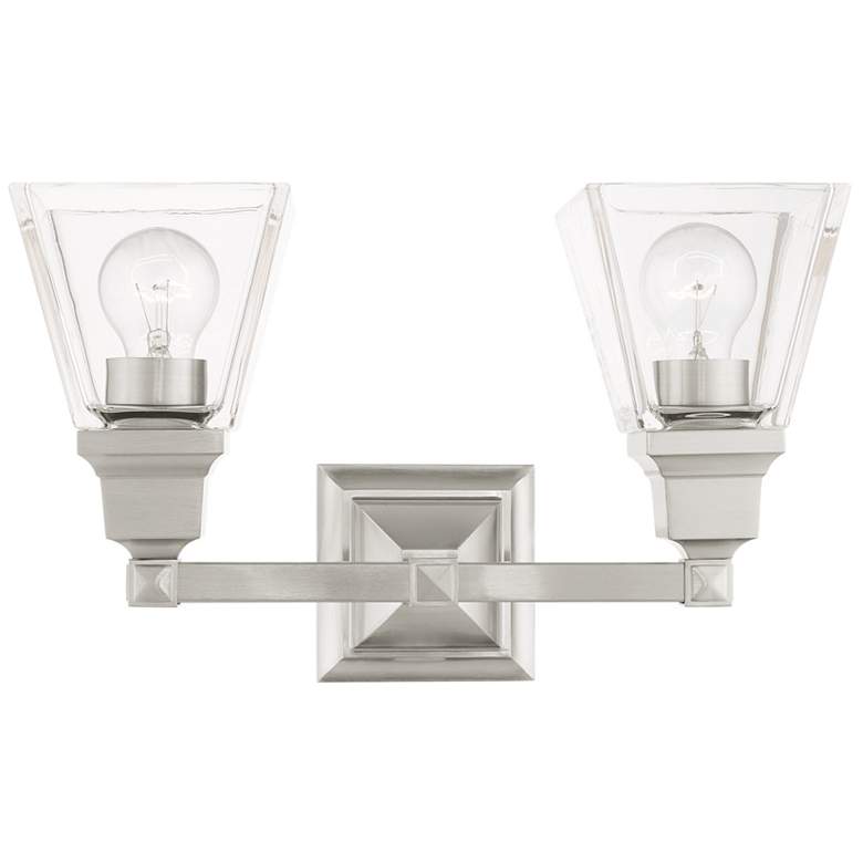 Image 1 Mission 2 Light Brushed Nickel Bath Vanity