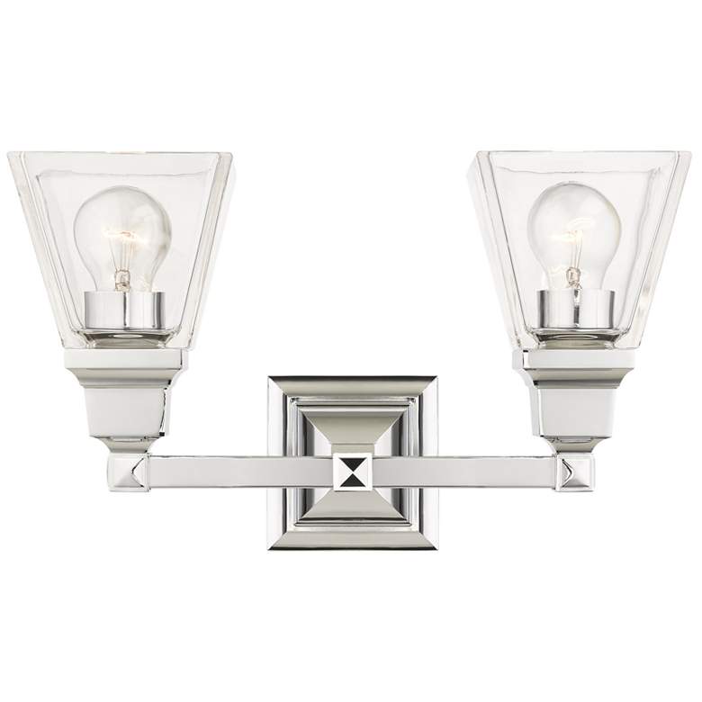 Image 2 Mission 2 Light Polished Chrome Bath Vanity