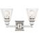 Mission 2 Light Polished Chrome Bath Vanity
