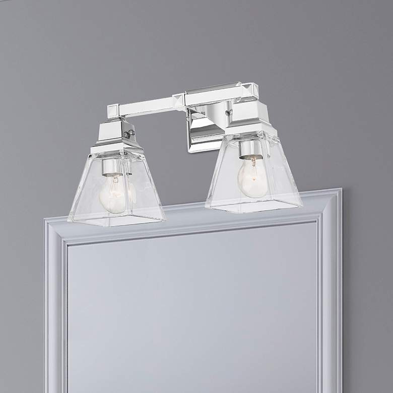Image 1 Mission 2 Light Polished Chrome Bath Vanity