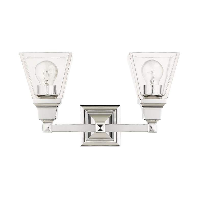 Image 4 Mission 2 Light Polished Chrome Bath Vanity more views