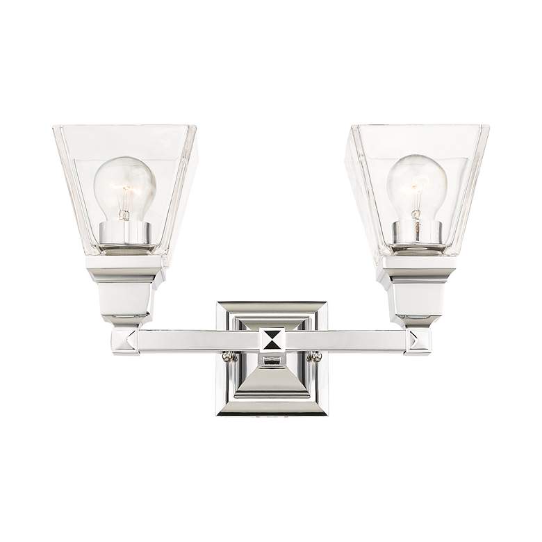 Image 5 Mission 2 Light Polished Chrome Bath Vanity more views