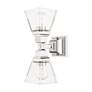 4_Mission 2 Light Polished Chrome Wall Sconce more views