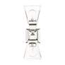 5_Mission 2 Light Polished Chrome Wall Sconce more views