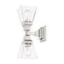 7_Mission 2 Light Polished Chrome Wall Sconce more views