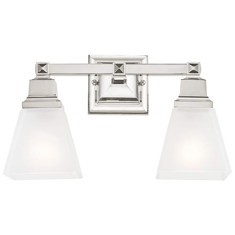 Image 2 Mission 2 Light Polished Nickel Bath Vanity