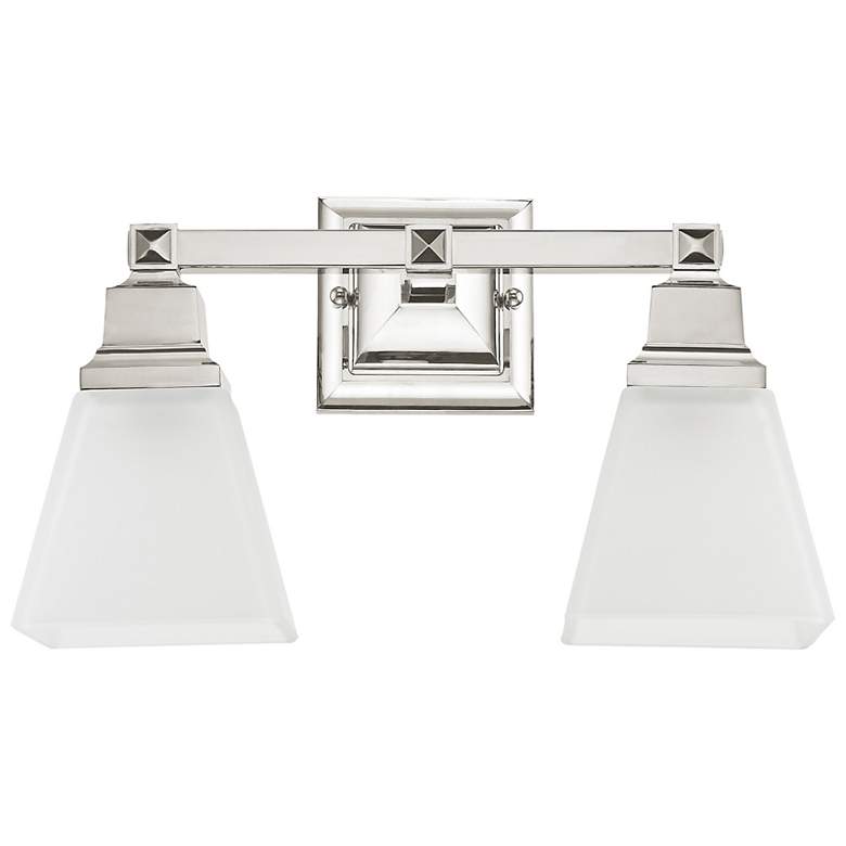 Image 3 Mission 2 Light Polished Nickel Bath Vanity more views