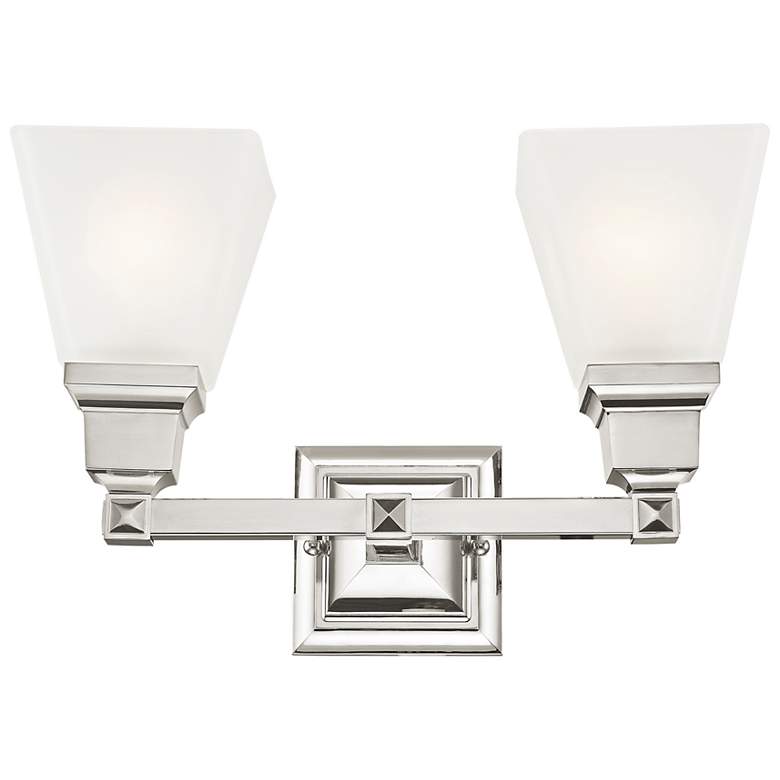 Image 5 Mission 2 Light Polished Nickel Bath Vanity more views