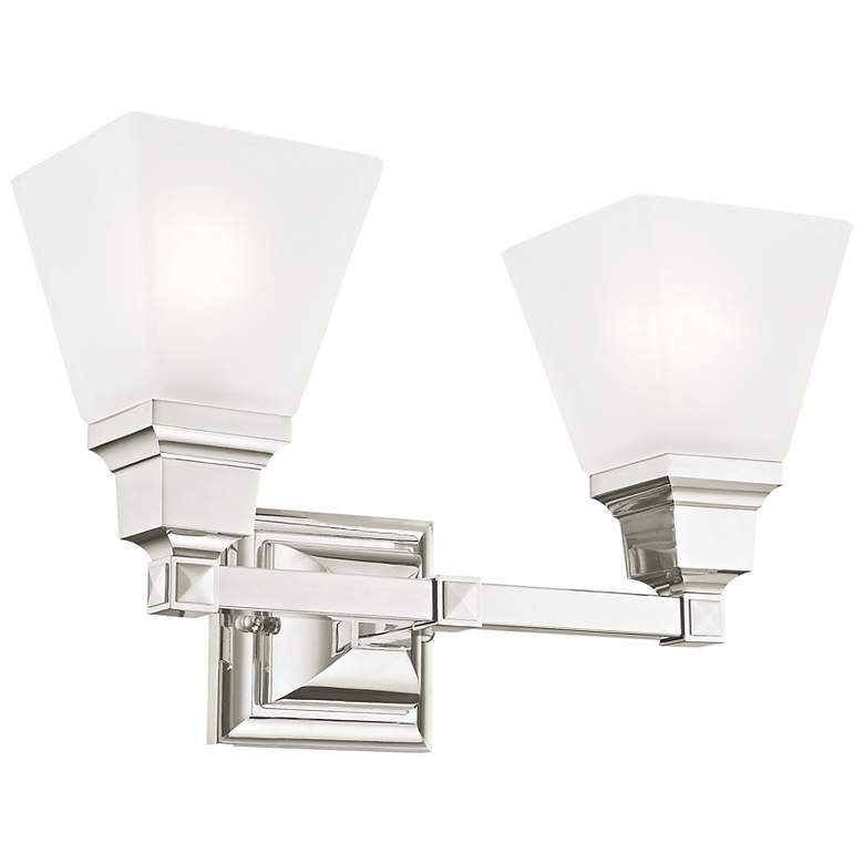 Image 6 Mission 2 Light Polished Nickel Bath Vanity more views