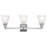 3_Mission 25 1/4" Wide Polished Chrome 3-Light Bath Light