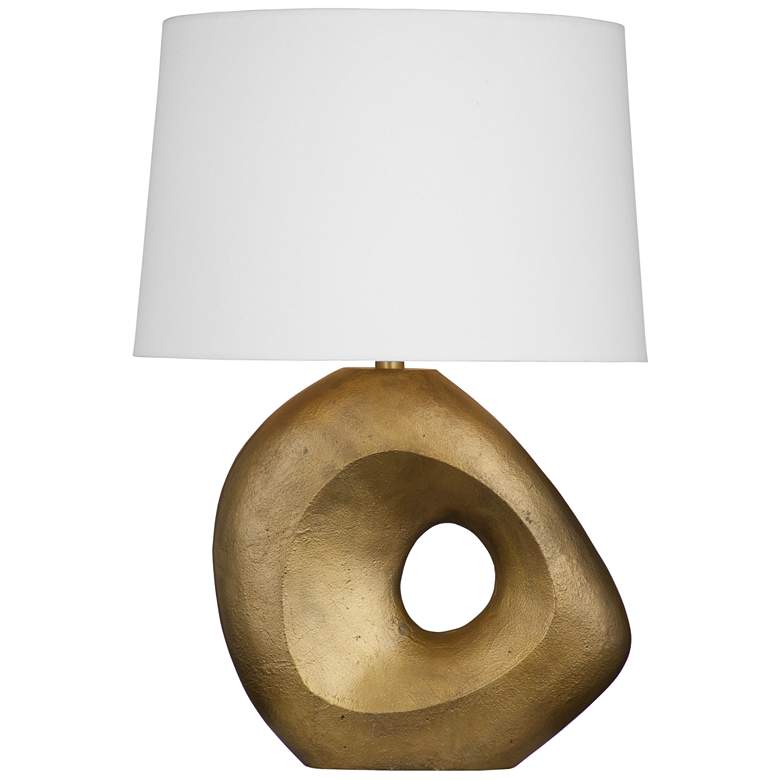 Image 1 Mission 26" Contemporary Styled Gold Table Lamp