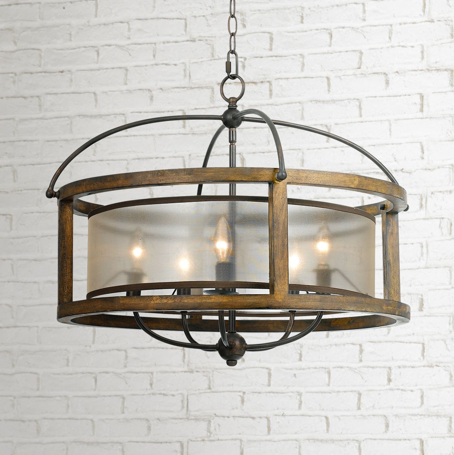 5 light pendant chandelier