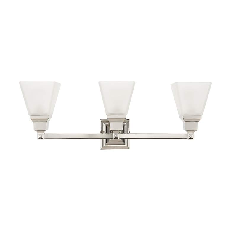 Image 3 Mission 3 Light Polished Nickel Bath Vanity more views