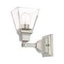 7_Mission 9 1/2" High Brushed Nickel Wall Sconce more views