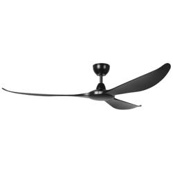 Mission Bay 72" 3-Blade Wet with 5 Speed Remote Black Blades/Black Acc