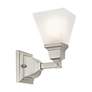 6_Mission Brushed Nickel 1 Light Sconce more views