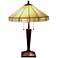 Mission Motif  Tiffany Style Table Lamp