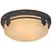 Mission Ridge 13" Warm Mahogany Ceiling Light