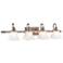 Mission Ridge 33 1/2" Wide Brushed Nickel 4-Light Bath Light