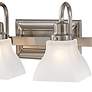 4_Mission Ridge 33 1/2" Wide Brushed Nickel 4-Light Bath Light more views