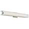 Mist 22 1/2" Wide Chrome and Frosted Glass LED Modern Bath Light