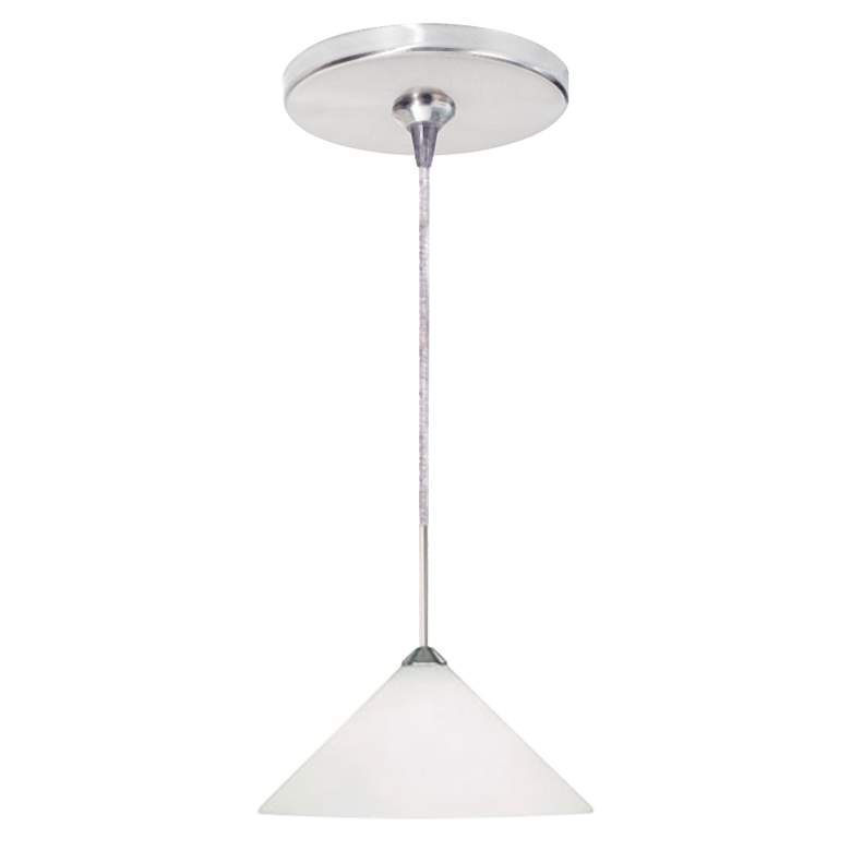Image 1 Mist 5 1/2 inch Wide Chrome Freejack Mini Pendant with Canopy