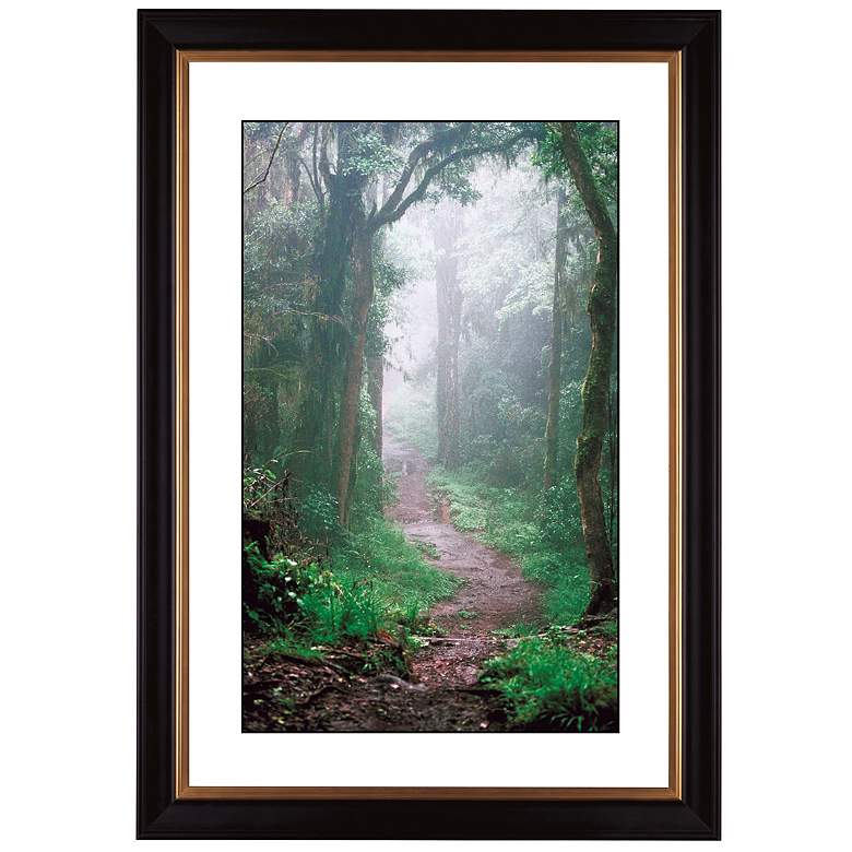 Image 1 Misty Forest Giclee 41 3/8 inch High Wall Art
